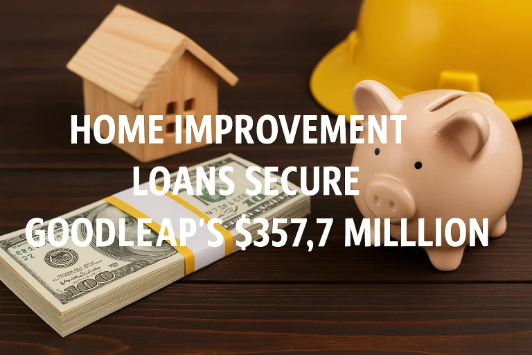 Home Improvement Loans Secure GoodLeap’s 7.7 Million: A Deep Dive into the Future of Green Financing