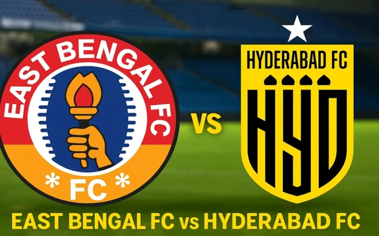 East Bengal FC vs Hyderabad FC lineups