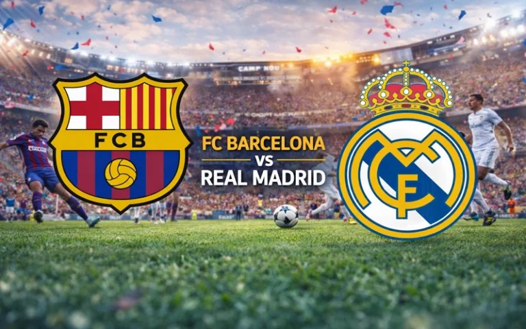 FC Barcelona vs Real Madrid Lineups