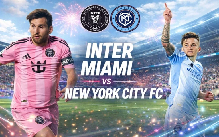 Inter Miami vs New York City FC Lineups