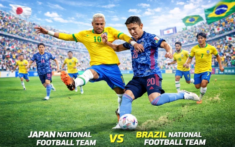 Japan National Football Team vs Brazil National Football Team Lineups