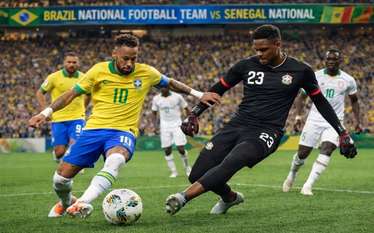 Brazil National Football Team vs Senegal National Football Team Lineups Brazil National Football Team vs Senegal National Football Team Lineups